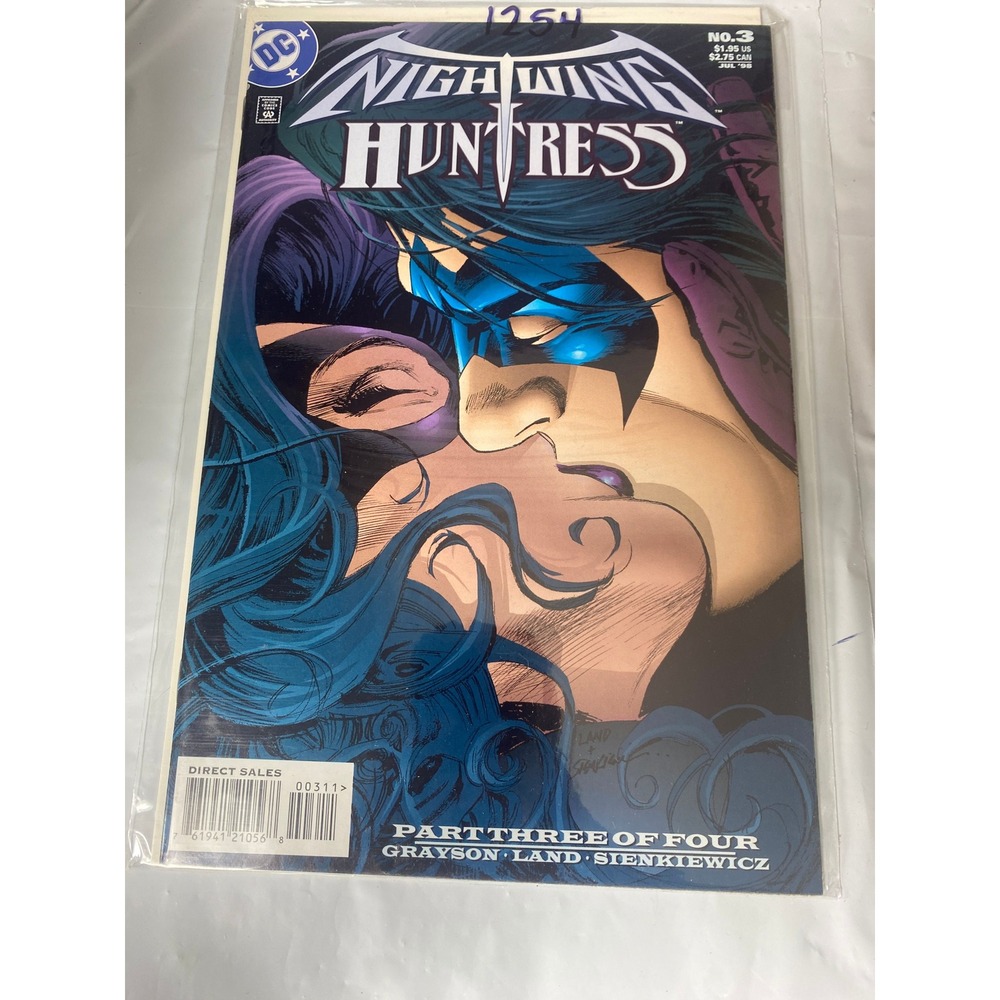 Nightwing Huntress 3 DC Comics‎ 1998 Greg Land Bill Sienkiewicz Grayson Direct